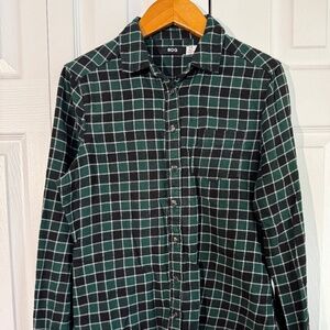 Urban Outfitters BDG Green Plaid Button Up Shirt Size S